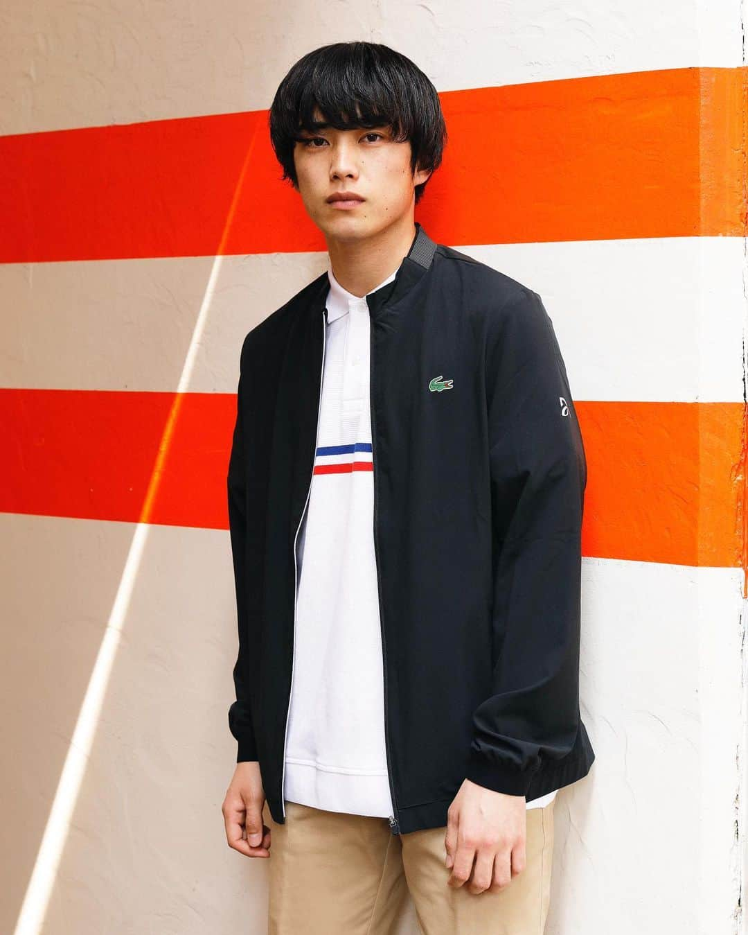 Droptokyoさんのインスタグラム写真 - (DroptokyoInstagram)「TOKYO STREET STYLE Name: @kashioatsuki  Jacket: @lacoste  Top: @lacoste  Pants: @lacoste  #ラコステ#tennisremix#テニスリミックス#lacoste#pr#streetstyle#droptokyo#tokyo#japan#streetscene#streetfashion#streetwear#streetculture#fashion#shibuya#ファッション Photography: @dai.yamashiro」5月22日 22時39分 - drop_tokyo