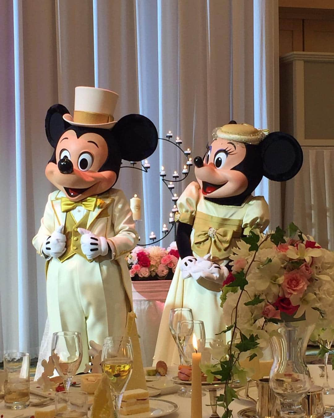 なちゅさんのインスタグラム写真 - (なちゅInstagram)「#DisneyWedding  みんなから送られてくる写真が 素敵過ぎて… 寝不足になるレベル♥️ ありがとうっ 感謝しかない✨✨✨ 周りの方々にも本当に恵まれて 良かったねぇ✧︎ この夫婦可愛すぎる💓  #妹 #結婚式 #ウエディングドレス #ディズニーランド #mickeymouse #チャペル #disneyland #アンバサダーホテル #結婚 #HappyWedding #みんなからの写真 #何万枚 #sister #tokyDisneyland #シスコン #結婚おめでとう💓 #ブーケみくにん #ブッチャーブラザーズ 様ご乾杯 #カンニング竹山 様スピーチ #相澤社長 様主賓挨拶 #感謝 #偉人 #ミッキーもビックリ #竹山さんのTwitter #竹山さんRadioでめっちゃ話してくださってる #有難さ #💍 @echan12o2  @disney @disneyland @tokyodisneyresort_official  @mikuni1118」5月22日 23時00分 - nachudesu1223