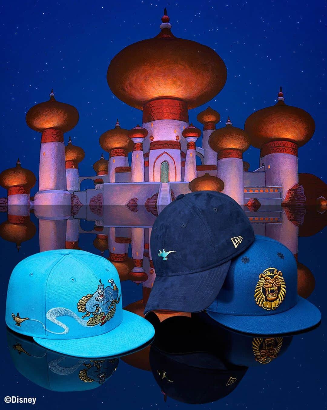 ニューエラ・キャップのインスタグラム：「A whole new world, a whole new collection. Aladdin caps just dropped on neweracap.com」