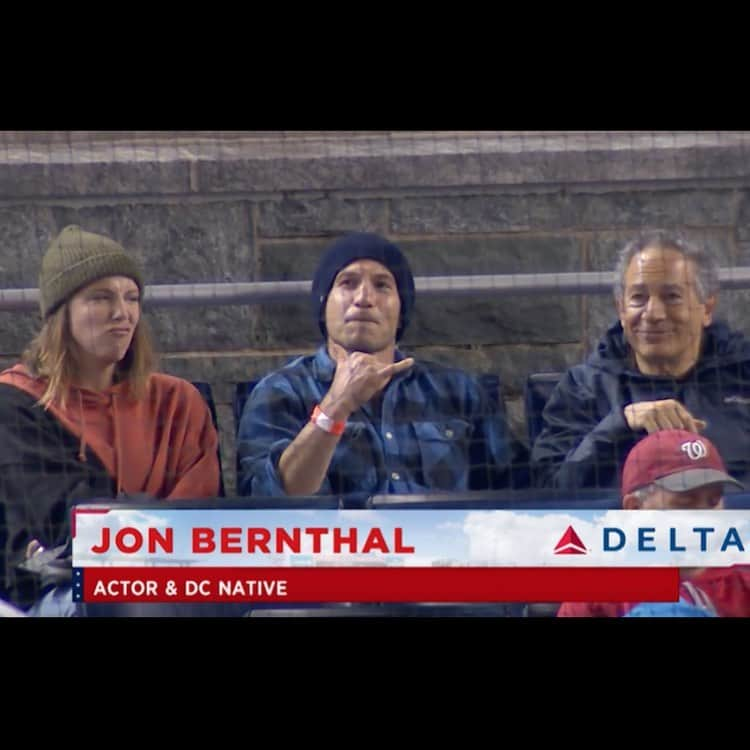 ジョン・バーンサルさんのインスタグラム写真 - (ジョン・バーンサルInstagram)「@nationals y’all Rock. Fight for ole DC.」5月22日 23時48分 - jonnybernthal