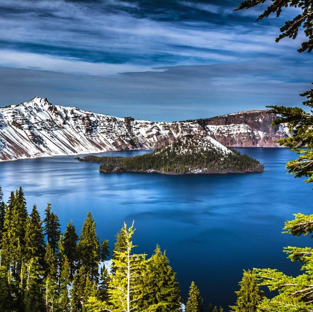 アメリカ内務省さんのインスタグラム写真 - (アメリカ内務省Instagram)「Happy Birthday Crater Lake #NationalPark! Established in 1902, #CraterLake is one of our first national parks. Explore this breathtaking part of Oregon and witness the clear blue water of the deepest lake in the United States. Walk through old growth forest, learn of the eruption that sparked this wonder and marvel at this incredible place. Photo by Don Hasemeyer (www.sharetheexperience.org). #usinterior #travel #findyourpark」5月23日 0時22分 - usinterior