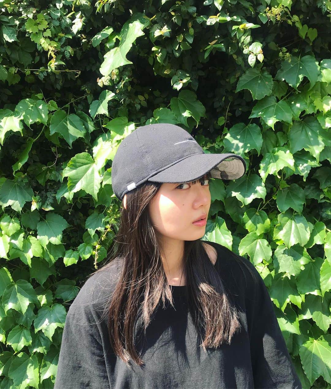 空美さんのインスタグラム写真 - (空美Instagram)「最近この帽子ばかりかぶってる🌞 多分私は浅めで生地硬めの帽子が似合う頭の形なんだよね🤔」5月23日 0時34分 - cumi_jungle