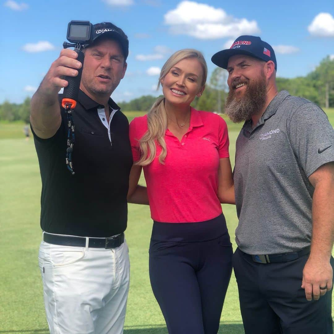 ブレア・オニールさんのインスタグラム写真 - (ブレア・オニールInstagram)「🤭Something exciting from @diamondresorts is coming to you on #MemorialDay 😁🙌🏼🎥⛳️ Here’s some behind the scenes in the meantime... 😉💙 w/ #DiamondResorts CEO Mike Flaskey & @chadpfeifergolf 🇺🇸 #NewProject #MomentswithDiamond」5月23日 0時31分 - blaironealgolf