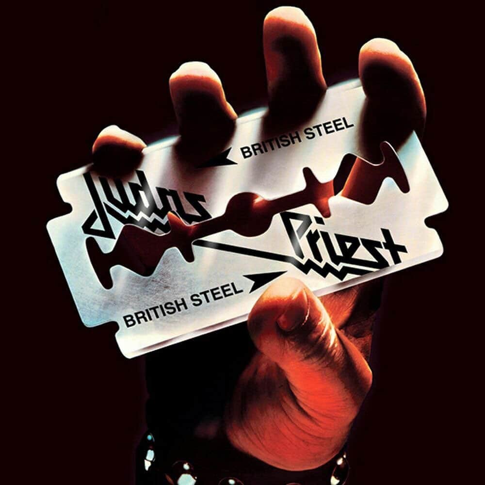 Revolverさんのインスタグラム写真 - (RevolverInstagram)「#RIP Rosław Szaybo, designer of @judaspriest’s logo and many of their classic album covers. That's his hand gripping the razor blade on the cover of 'British Steel.'」5月23日 1時03分 - revolvermag