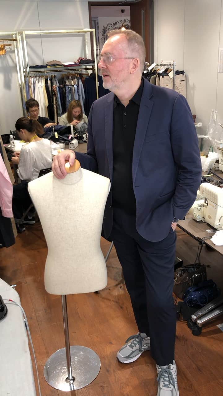 のインスタグラム：「#BROOKSBROTHERSTOKYO」