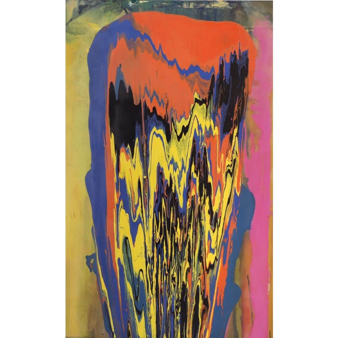 テート・ギャラリーさんのインスタグラム写真 - (テート・ギャラリーInstagram)「From richly coloured and thickly textured canvases to paintings dripped, spilt, stained, squeezed and poured, #FrankBowling reveals a lifetime of artwork in his first major retrospective.  Opens 31 May at Tate Britain. (Link in bio)  @frankbowlingra, Tony's Anvil 1975, Private collection, London, courtesy of Jessica McCormack © Frank Bowling. All Rights Reserved, DACS 2019.」5月23日 1時15分 - tate