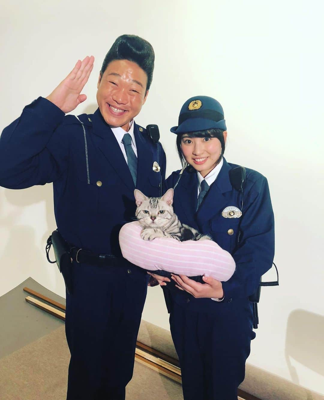 日本テレビ「THE突破ファイル」さんのインスタグラム写真 - (日本テレビ「THE突破ファイル」Instagram)「今夜7時〜放送です❗️今回は突破交番スペシャル❗️ぜひ😆©️日本テレビ #突破ファイル #みやぞん #木下彩音 #交番 #猫ちゃん」5月23日 1時35分 - toppa_ntv_official