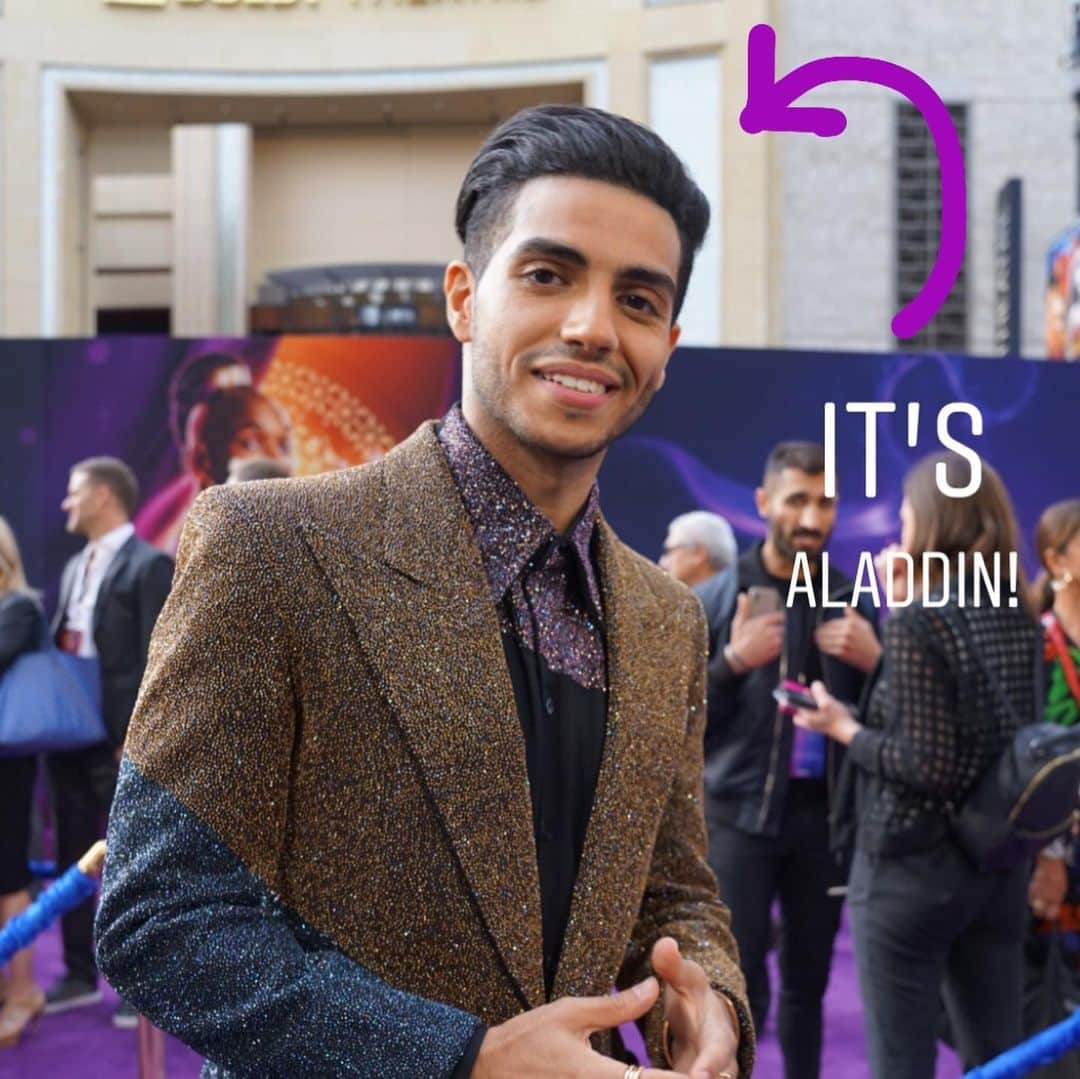 Disney Channelさんのインスタグラム写真 - (Disney ChannelInstagram)「Last night’s #Aladdin carpet was looking pretty FLY (pun intended). #BUNKD #JustRollWithIt」5月23日 2時47分 - disneychannel