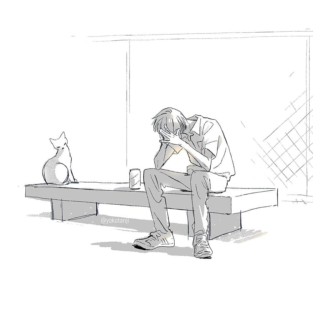 丹地陽子さんのインスタグラム写真 - (丹地陽子Instagram)「#illustration #cat」5月23日 3時00分 - yokotanji