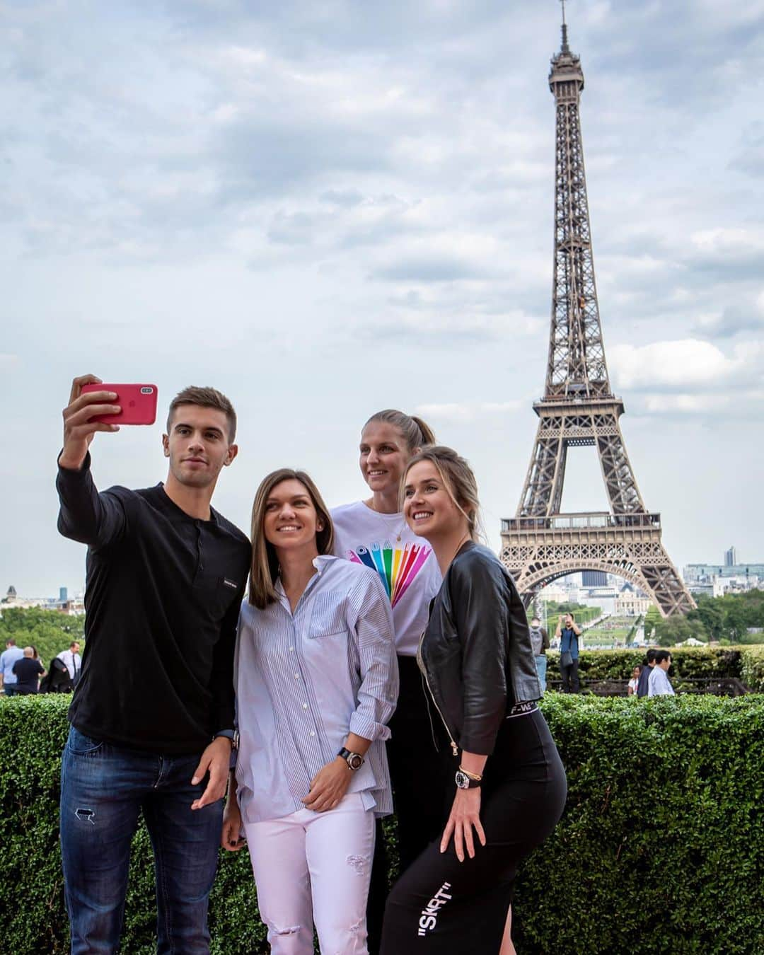 ウブロさんのインスタグラム写真 - (ウブロInstagram)「Game, set and match #Hublot! Hublot brings together @simonahalep, @karolinapliskova, @elisvitolina and @bornacoric for a unique and entertaining event. #HublotLovesTennis @ricardoguadalupe @fabricesantoro @annelaurebonnet」5月23日 3時23分 - hublot