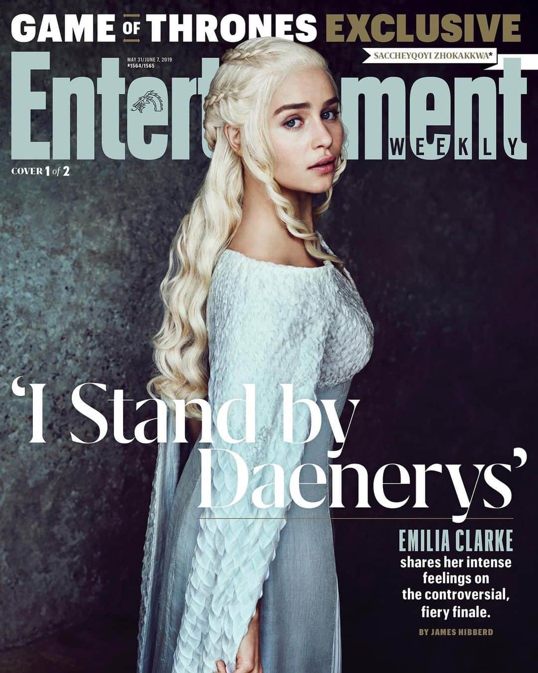 ピーター・ディンクレイジのインスタグラム：「“I stand by Daenerys.” - Emilia Clarke」