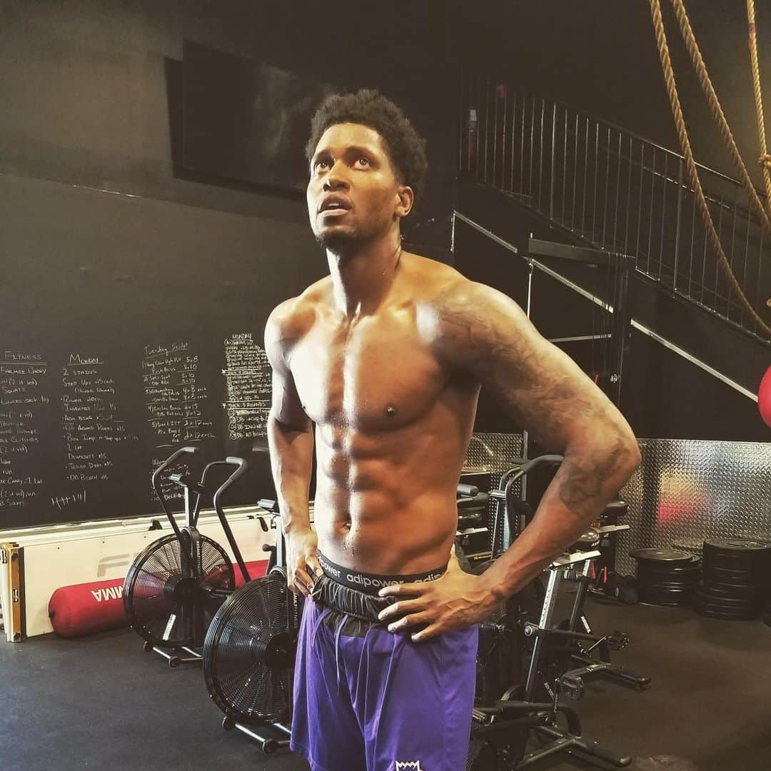 ルディ・ゲイのインスタグラム：「Dropped weight and ready to win already」