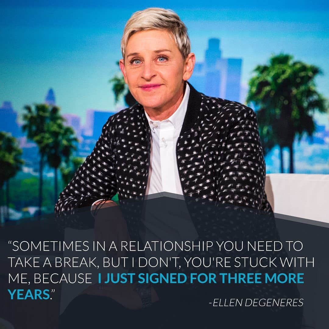 E! Onlineさんのインスタグラム写真 - (E! OnlineInstagram)「Despite rumors, Ellen DeGeneres isn't going anywhere anytime soon. Download our app at the link in our bio for the latest celebrity news! (📷: Getty Images)」5月23日 5時00分 - enews