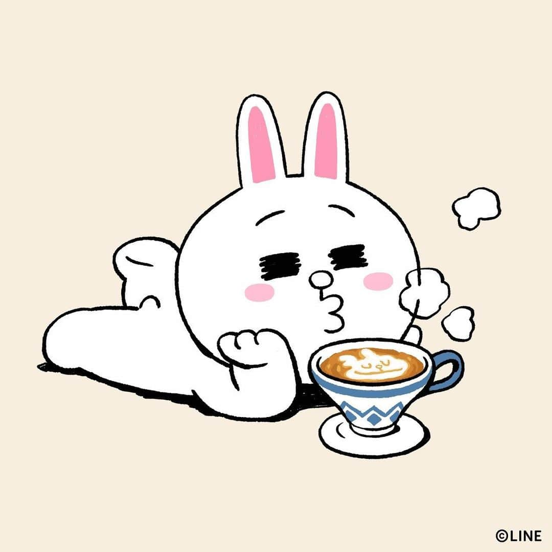 LINE FRIENDS_JPさんのインスタグラム写真 - (LINE FRIENDS_JPInstagram)「可愛すぎて飲むのがもったいない☕️ #プロ級作品 #コニースペシャル #ラテアート #ビジュアル #最高 #フォトタイム #コーヒー #おうちカフェ #CONY #LINEFRIENDS」5月23日 15時11分 - linefriends_jp