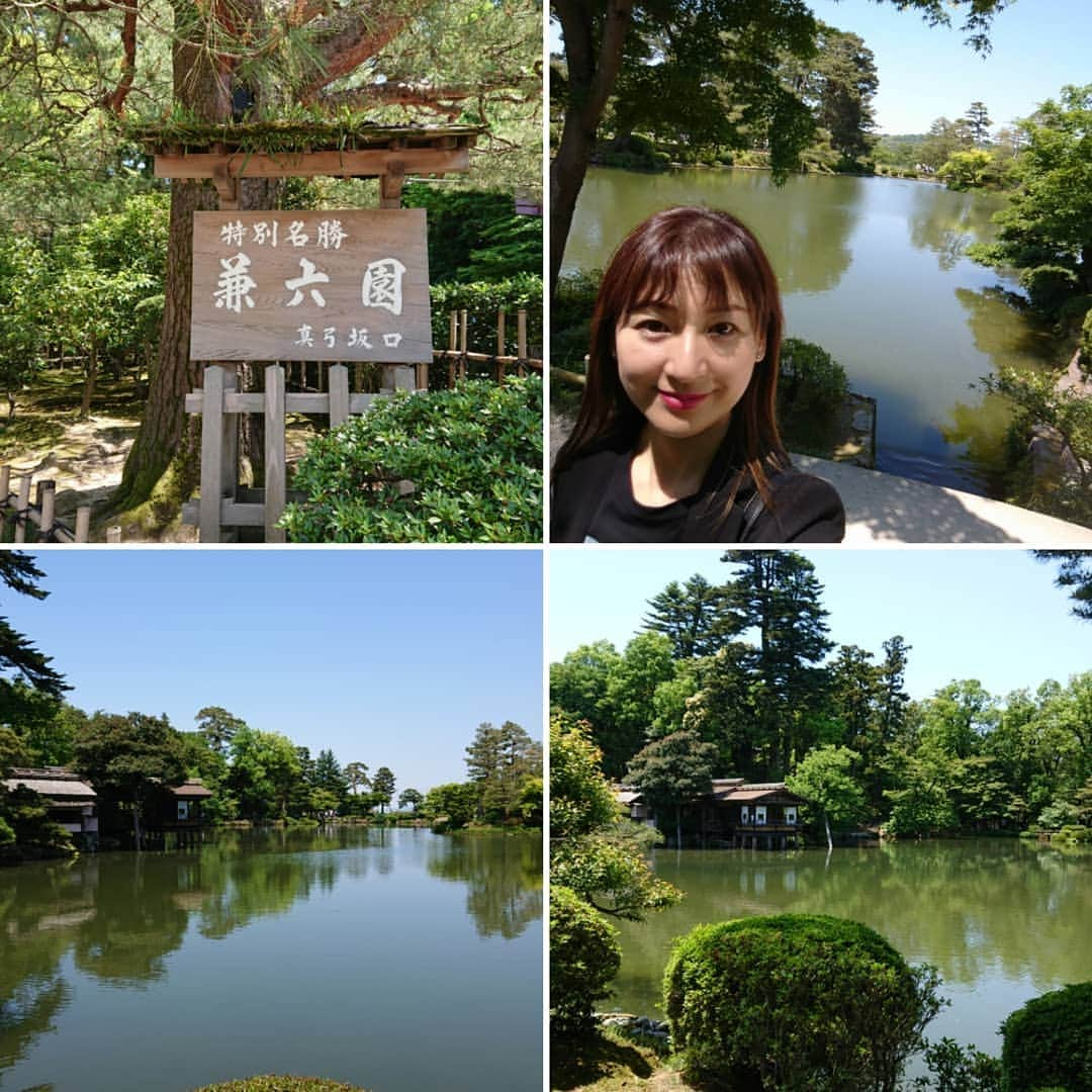 高橋靖子さんのインスタグラム写真 - (高橋靖子Instagram)「公演の合間に、「兼六園」に行って来ました😀今日はお天気が良くて暑かった〰️😆 #吉本新喜劇 #よしもと新喜劇 #新喜劇 #よしもと #金沢 #兼六園 #kanazawa」5月23日 15時26分 - oyasupororo