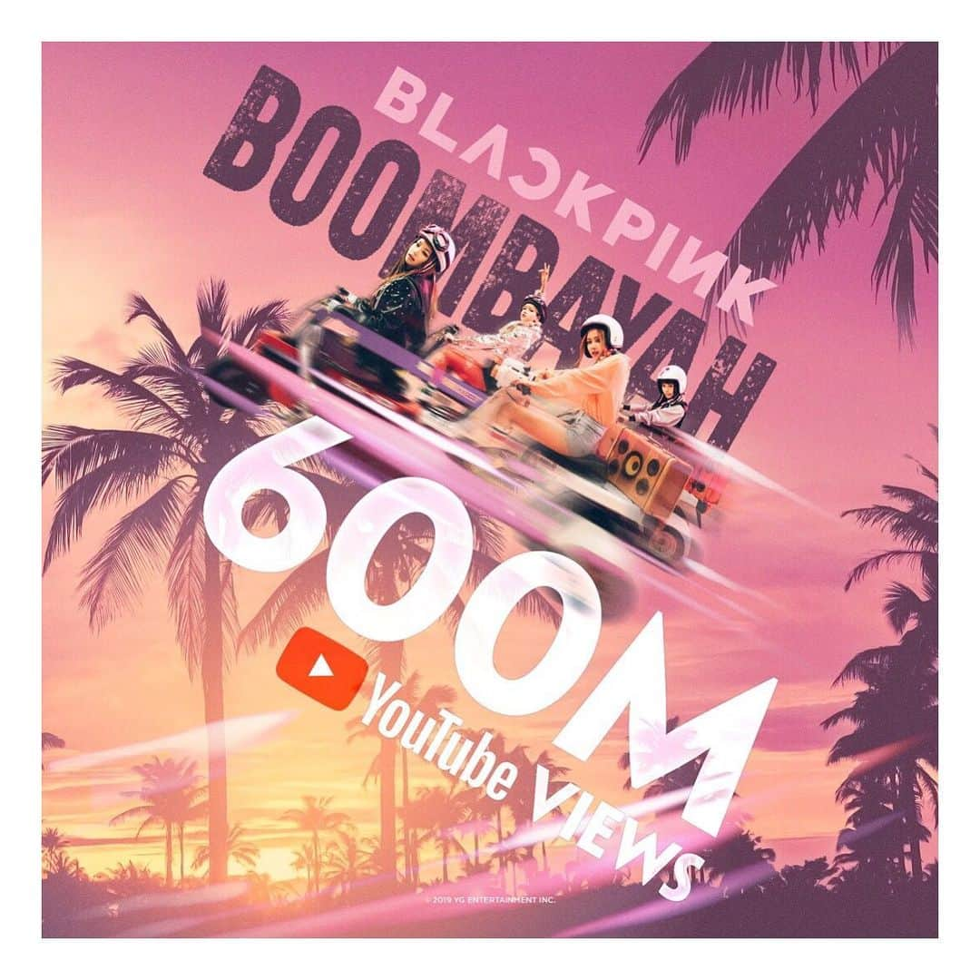 BLACKPINKさんのインスタグラム写真 - (BLACKPINKInstagram)「#BLACKPINK #블랙핑크 #BOOMBAYAH #붐바야 #MV #600MILLION #YOUTUBE #YG」5月23日 7時41分 - blackpinkofficial