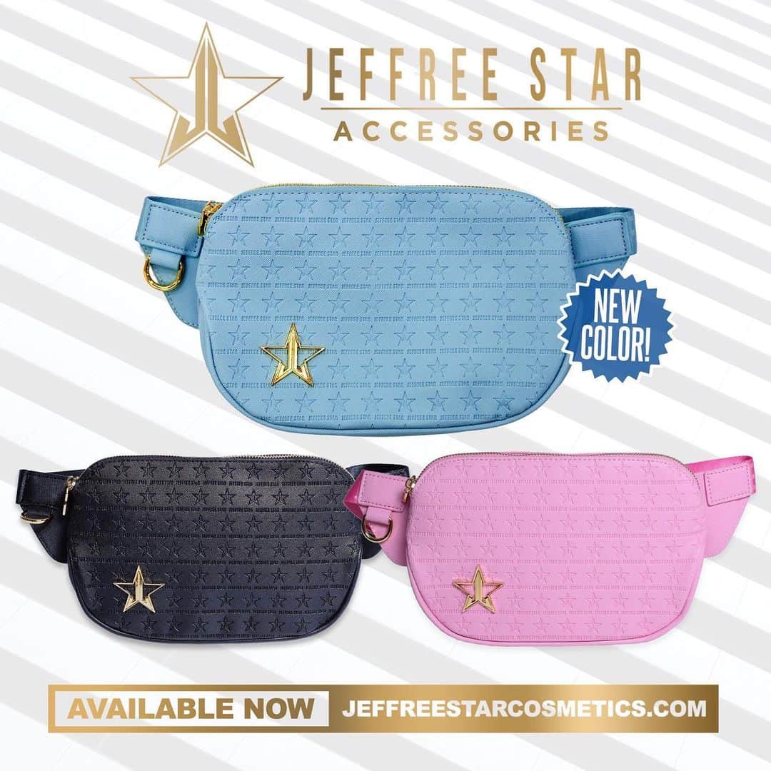 Jeffree Star Cosmeticsさんのインスタグラム写真 - (Jeffree Star CosmeticsInstagram)「LOOK WHAT’S BACK!!! 🥶 We’ve finally restocked our black & pink cross bodies ANDDDD added a baby blue color to the line up! 💖 Link in our bio!  #jeffreestarcosmetics #bluebloodpalette #crossbodybag」5月23日 7時40分 - jeffreestarcosmetics