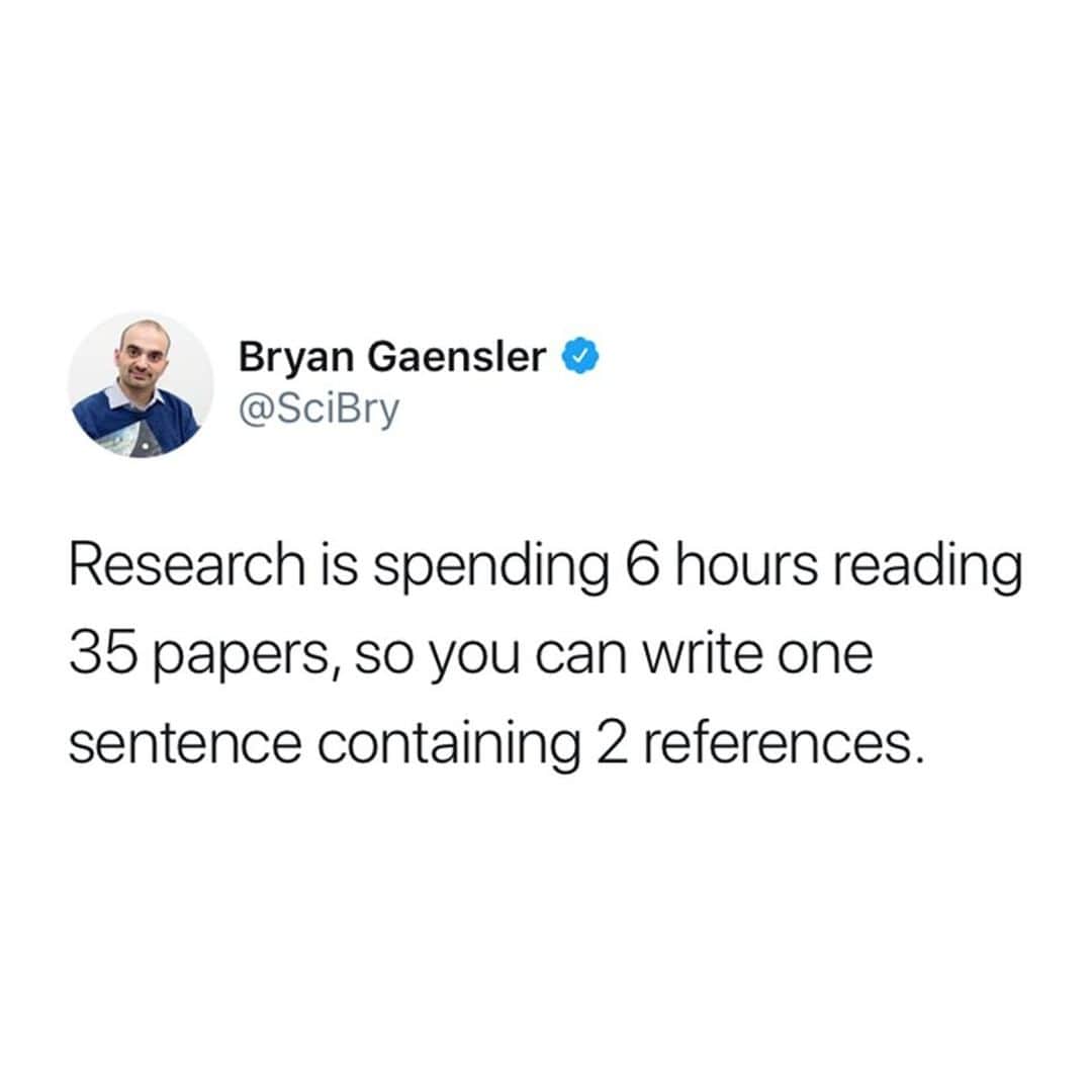 9GAGさんのインスタグラム写真 - (9GAGInstagram)「I can't even finish reading 1 paper in 6 hours⠀ By scibry | TW⠀ -⠀ #research #paper #school」5月23日 8時00分 - 9gag