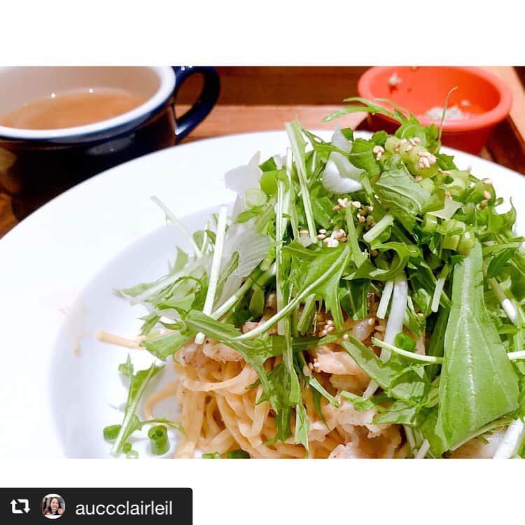 ハレノヒのインスタグラム：「#repost @auccclairleil via @PhotoAroundApp  昨日のディナー🍴さやかさんと😆 豚しゃぶパスタ美味でした💕 #パスタ #幸せ #美味しい #ご飯 #夕食  #instagood #love #happy #diner #ハレノヒ #ハレノヒカフェ #新宿カフェ #新宿グルメ #おしゃれさんと繋がりたい #たべすたぐらむ @auccclairleil様 ご来店ありがとうございます😊お写真も嬉しいです♪ #豚しゃぶ生パスタ#もちもち#cafe#cute#harenohi#shinjuku#tokyo#lumineest#pasta」