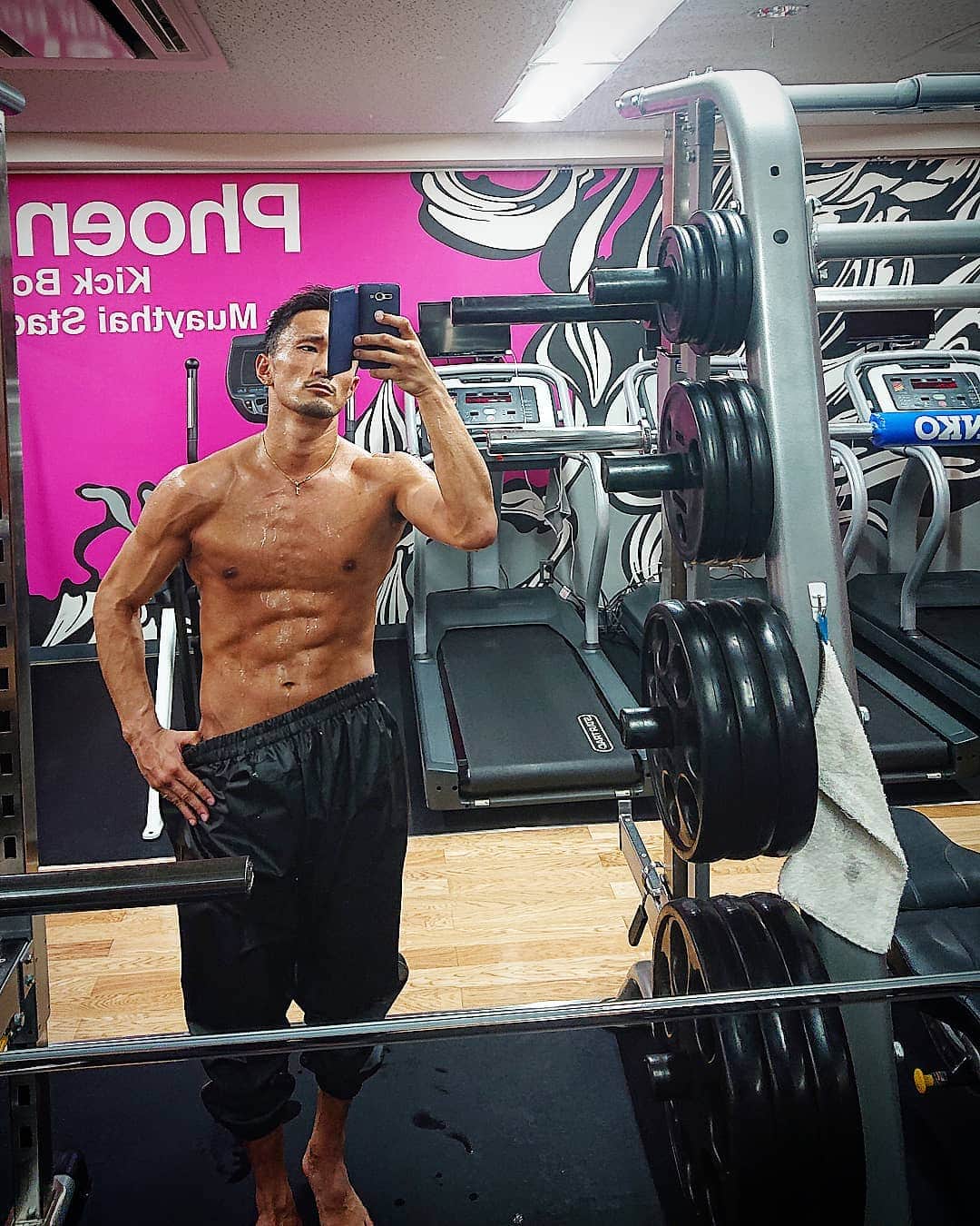 梅野源治のインスタグラム：「おはようございます👋☀️#morning #training  今日も１日がんばりましょうか！！」