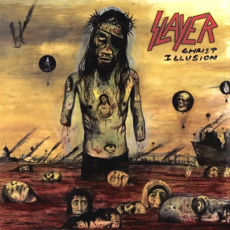 Revolverさんのインスタグラム写真 - (RevolverInstagram)「Larry Carroll, the artist behind the covers of Slayer’s classic trilogy and 2006’s ‘Christ Illusion,’ has died at age 65. #RIP」5月23日 8時26分 - revolvermag