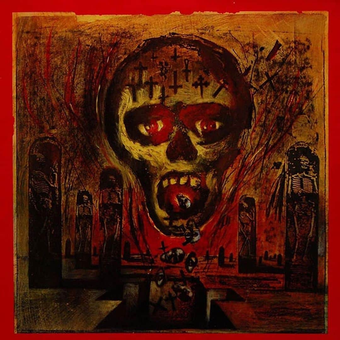 Revolverさんのインスタグラム写真 - (RevolverInstagram)「Larry Carroll, the artist behind the covers of Slayer’s classic trilogy and 2006’s ‘Christ Illusion,’ has died at age 65. #RIP」5月23日 8時26分 - revolvermag