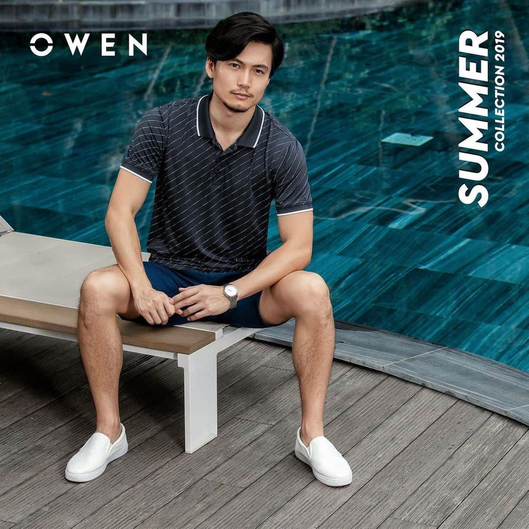 芳賀勇一さんのインスタグラム写真 - (芳賀勇一Instagram)「OWEN  #owenfashion #summer #collection #2019 #vietnam #model #mens #コレクション #夏 #ポロシャツ #ファッション #モデル #ベトナム」5月23日 9時15分 - yuichihaga226