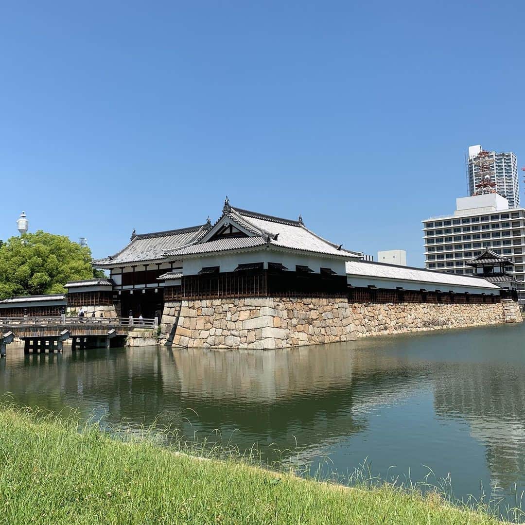 木曽大介のインスタグラム：「広島城も久しぶりに観て来ました！」