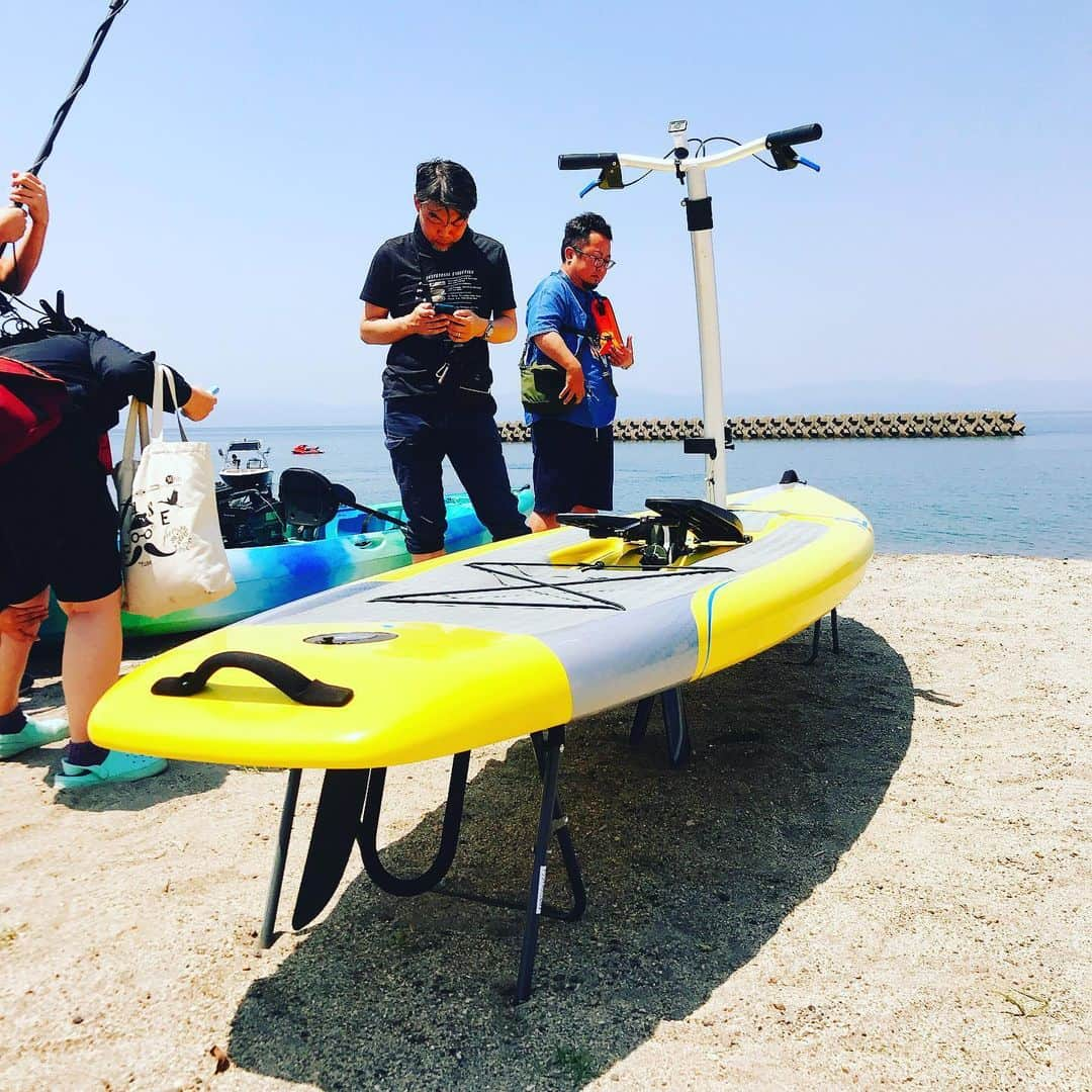 宮下純一さんのインスタグラム写真 - (宮下純一Instagram)「かごピタロケ📹 in垂水 今日はこれに乗るよ🚣‍♀️ #かごピタ #ミラージュ #よっぽどのことがない限り転覆しないと聞いてるけど」5月23日 11時10分 - junichi1017