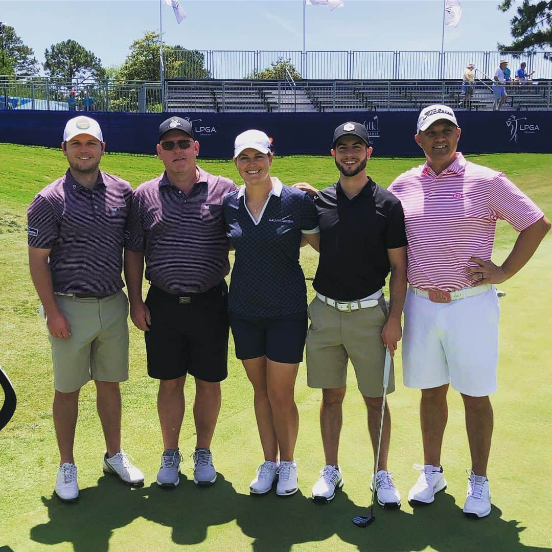 キャロライン・マッソンさんのインスタグラム写真 - (キャロライン・マッソンInstagram)「How about these awesome guys shooting 18 under today @puresilkchamp pro-am! Fun day and also got some good prep done for the tournament. Excited to start one of my favorite tourneys of the year at 12:20pm tomorrow💪🏼」5月23日 11時41分 - caro_masson_