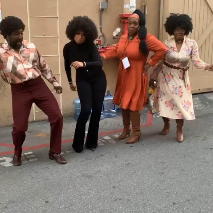 ジェニファー・ハドソンのインスタグラム：「Jennifah and the #Hudsonette’s #thejeffersons」