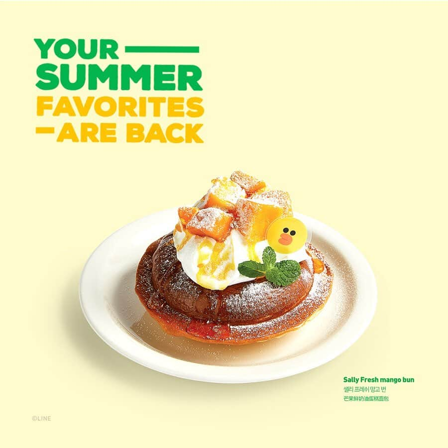 LINE FRIENDSさんのインスタグラム写真 - (LINE FRIENDSInstagram)「. Beat the summer heat ☀ with your summer favorites! . #LINEFRIENDScafe #May24th #Itaewon #Garosugil #Hongdae #YourSummerFavorites  #SALLY #LINEFRIENDS」5月23日 12時02分 - linefriends