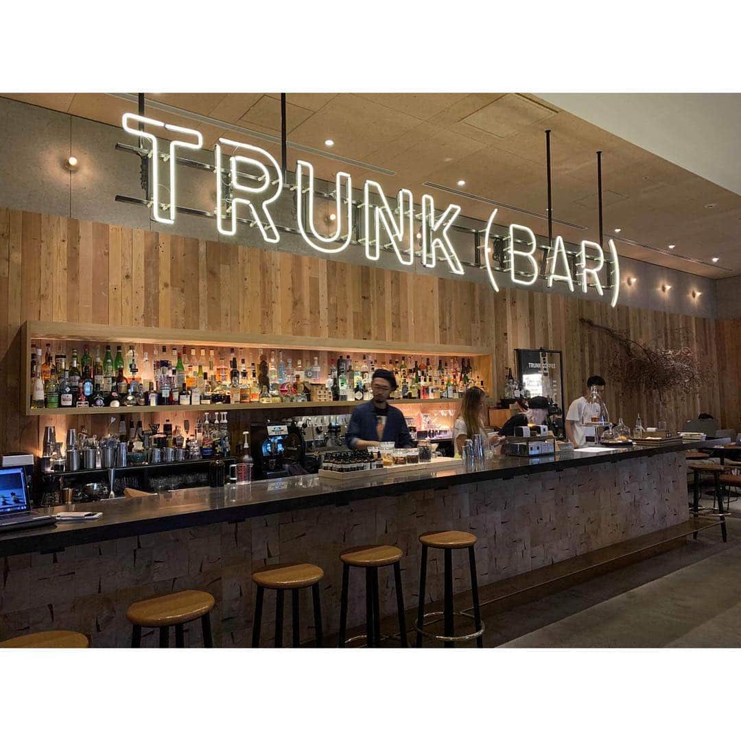 のインスタグラム：「TRUNK HOTELで取材⭐︎ いつ来ても、心地よい場所。  #TRUNKHOTEL #divercity #sustanable #culture #shibuya #localfirst #持続可能 #多様#健康#文化」