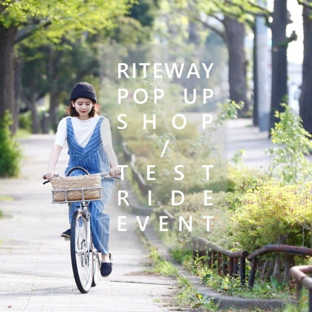 RITEWAY -Official Instagram-さんのインスタグラム写真 - (RITEWAY -Official Instagram-Instagram)「【イベント情報】 5月25日（土）に、西早稲田にあるおしゃれな自転車店「リピト・イシュタール」様にて「RITEWAY試乗会」が開催されます！ 【試乗車リスト】 モデル名 サイズ カラー SHEPHERD 24″（150〜160cm） MATTE DARK OLIVE  SHEPHERD 24SL XS（130〜150cm） MATTE GRAY SILVER SHEPHERD CITY M（160～175cm） GLOSS WHITE SHEPHERD CITY L（170～185cm） GLOSS TITAN SILVER SONOMA ADVENTURE 700C/L（170～180cm） GLOSS TITAN SILVER GLACIER 20″（150〜175cm） MATTE DARK OLIVE ※試乗車は予告なく変更になる場合がございます。予めご了承下さい。 【開催日時】 2019年5月25日（土）11:00-17:00 【開催場所】 リピト・イシュタール 東京都新宿区大久保3-13-1-103 http://www.lipit-ischtar.jp/ #riteway」5月23日 12時31分 - riteway_bike