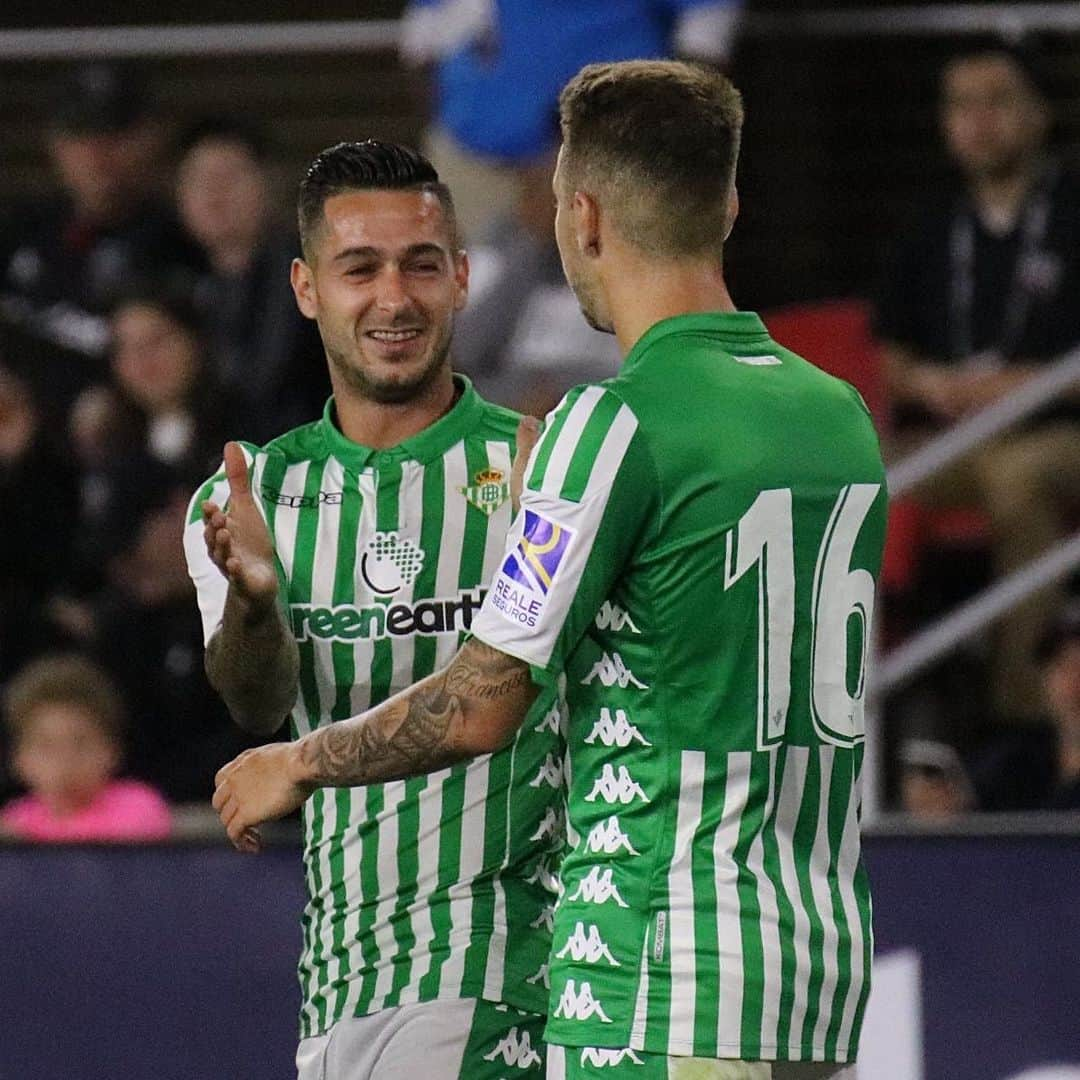 レアル・ベティスさんのインスタグラム写真 - (レアル・ベティスInstagram)「🗞 CRÓNICA | El #RealBetis doblega al @dcunited (2-5) 🎯✅👌 #BetisOnTheRoad #LaLigaWorld」5月23日 12時53分 - realbetisbalompie