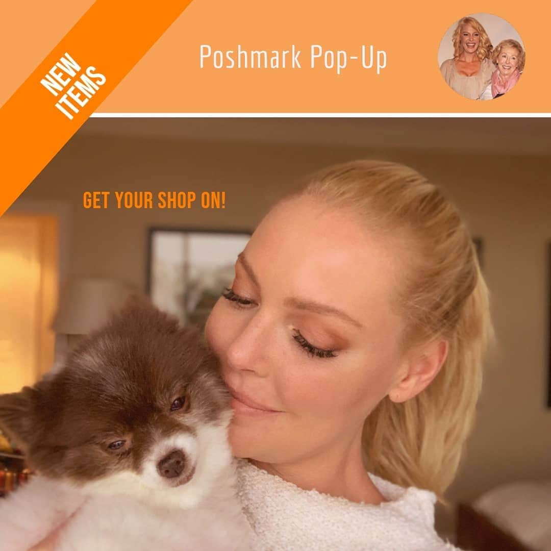 キャサリン・ハイグルさんのインスタグラム写真 - (キャサリン・ハイグルInstagram)「We're back with a second @poshmark closet drop! Mom and I have just added some exciting pieces to our pop up store. You can help us save more sweet pups like my boy Sarge here simply by shopping our closet. All our proceeds will be donated to the @jasonheiglfoundation Your love and support for our fundraiser has blown us away. Thank you so, so much. 😍 Just tap the link in my bio to shop! #PoshPopUp」5月24日 1時01分 - katherineheigl