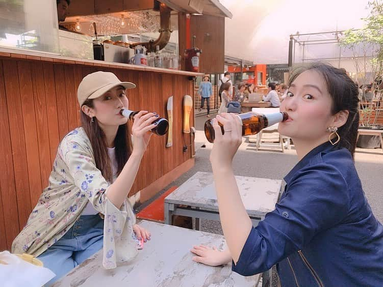 鈴丘めみさんのインスタグラム写真 - (鈴丘めみInstagram)「ビアガーデン日和😊🍻 気持ちよかったぁ〜！ #表参道 #girlstalk #beer」5月24日 1時04分 - memi1027xoxo