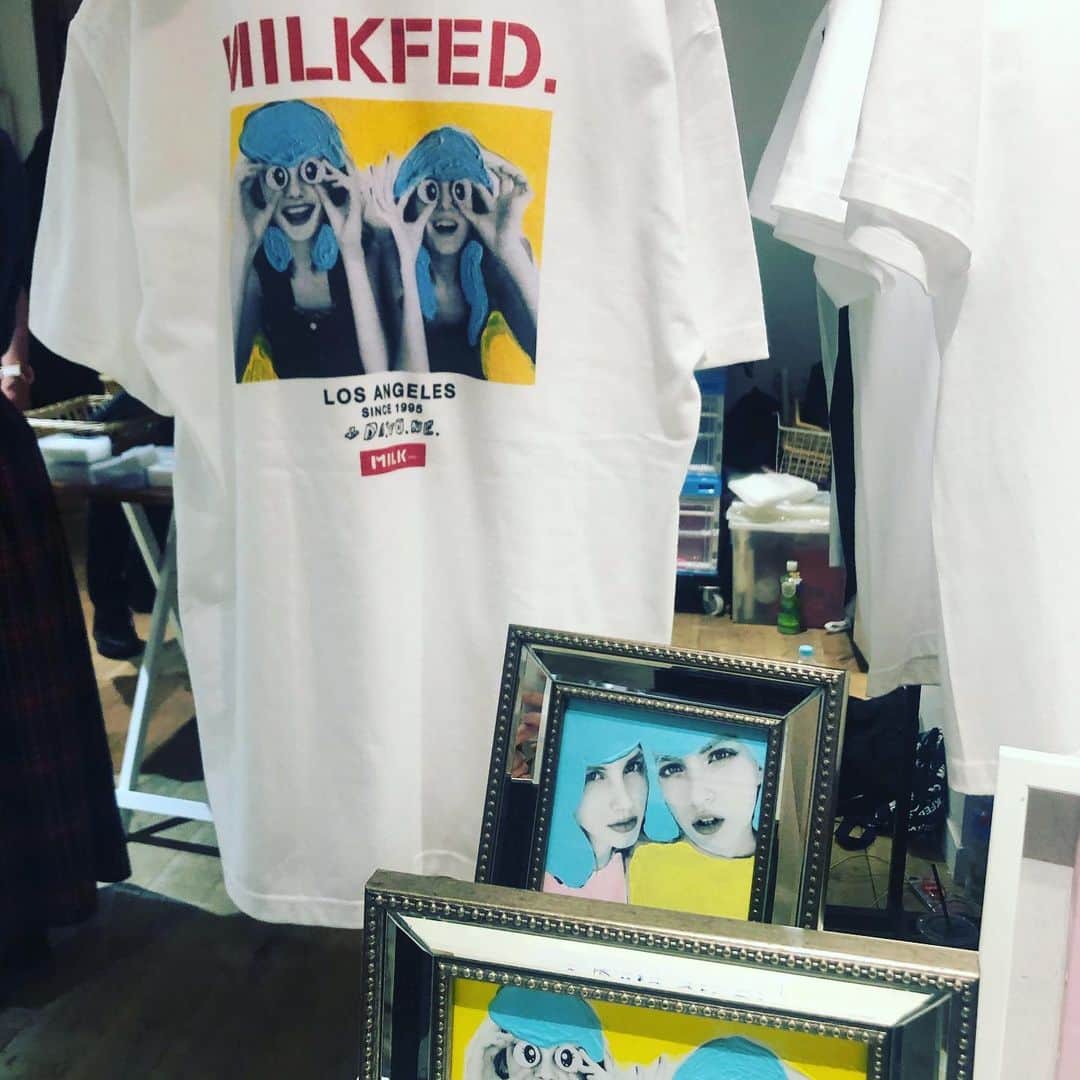 miniさんのインスタグラム写真 - (miniInstagram)「@milkfedjp ミルフェの秋冬展示会も賑わってました！ キャラコラボ毎シーズン楽しみにしてます！」5月23日 17時44分 - mini_tkj