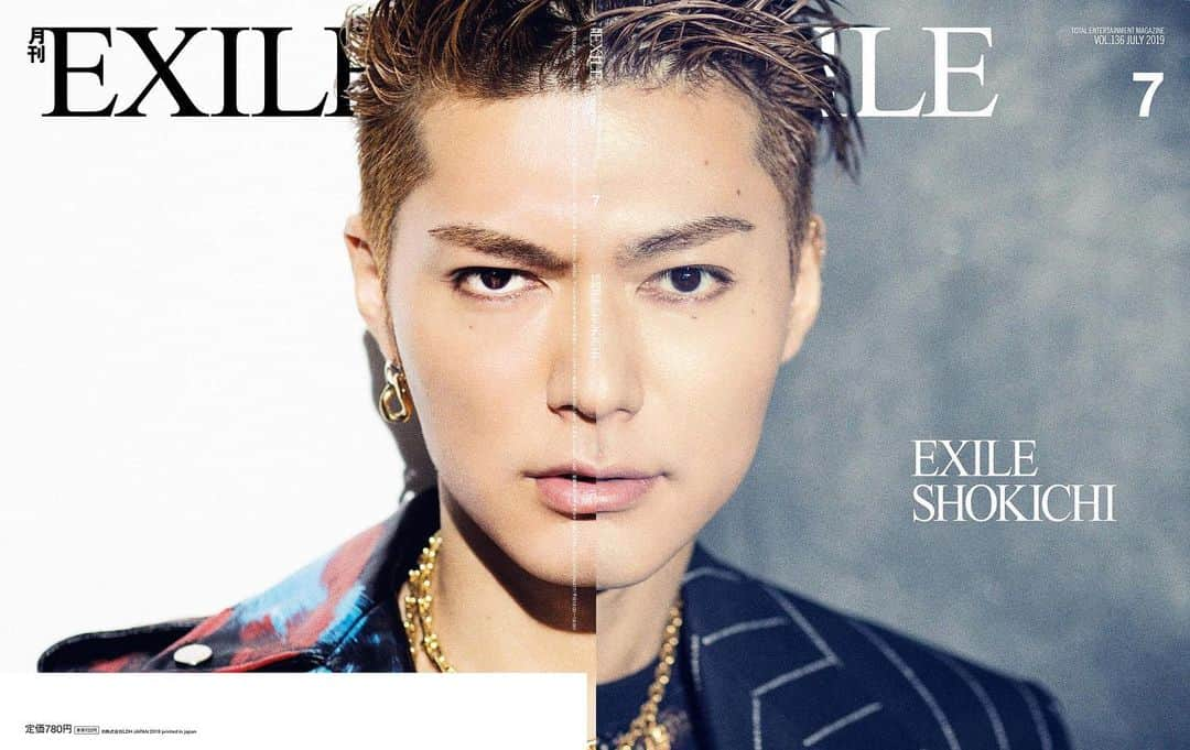 月刊EXILEさんのインスタグラム写真 - (月刊EXILEInstagram)「《5月27日発売 月刊EXILE 7月号 表紙解禁‼︎》. .  本日、月刊EXILE 7月号 表紙を解禁‼️ . . 5/27発売の『月刊EXILE』7月号の表紙&特集は、EXILE SHOKICHI✨  5月15日(水)にソロ・セカンド・アルバム『1114』をリリースしたEXILE SHOKICHIが表・裏表紙に登場💥月刊EXILE初となる表紙仕様は必見です⭐️さらに特集では、11ポーズの衣装を身に纏い、SHOKICHIならではの世界観を表現📖  そのほかのコンテンツ解禁もお楽しみに💫 -------------------------------- 月刊EXILE OFFICIAL HP http://www.exilemagazine.jp/  月刊EXILE OFFICIAL Instagram https://www.instagram.com/exile_magazine/  月刊EXILE OFFICIAL Twitter exile_magazine ---------------------------------」5月23日 18時00分 - exile_magazine