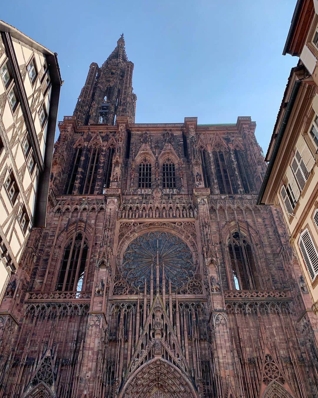 安床武士さんのインスタグラム写真 - (安床武士Instagram)「Hello Strasbourg🇫🇷✨ この町にきたらまずはストラスブール大聖堂にご挨拶を。何回みても迫力が凄い。 #strasbourg #ストラスブール #大聖堂 #世界で6番目に高い教会 #1439年完成」5月23日 18時08分 - takeshiyasutoko