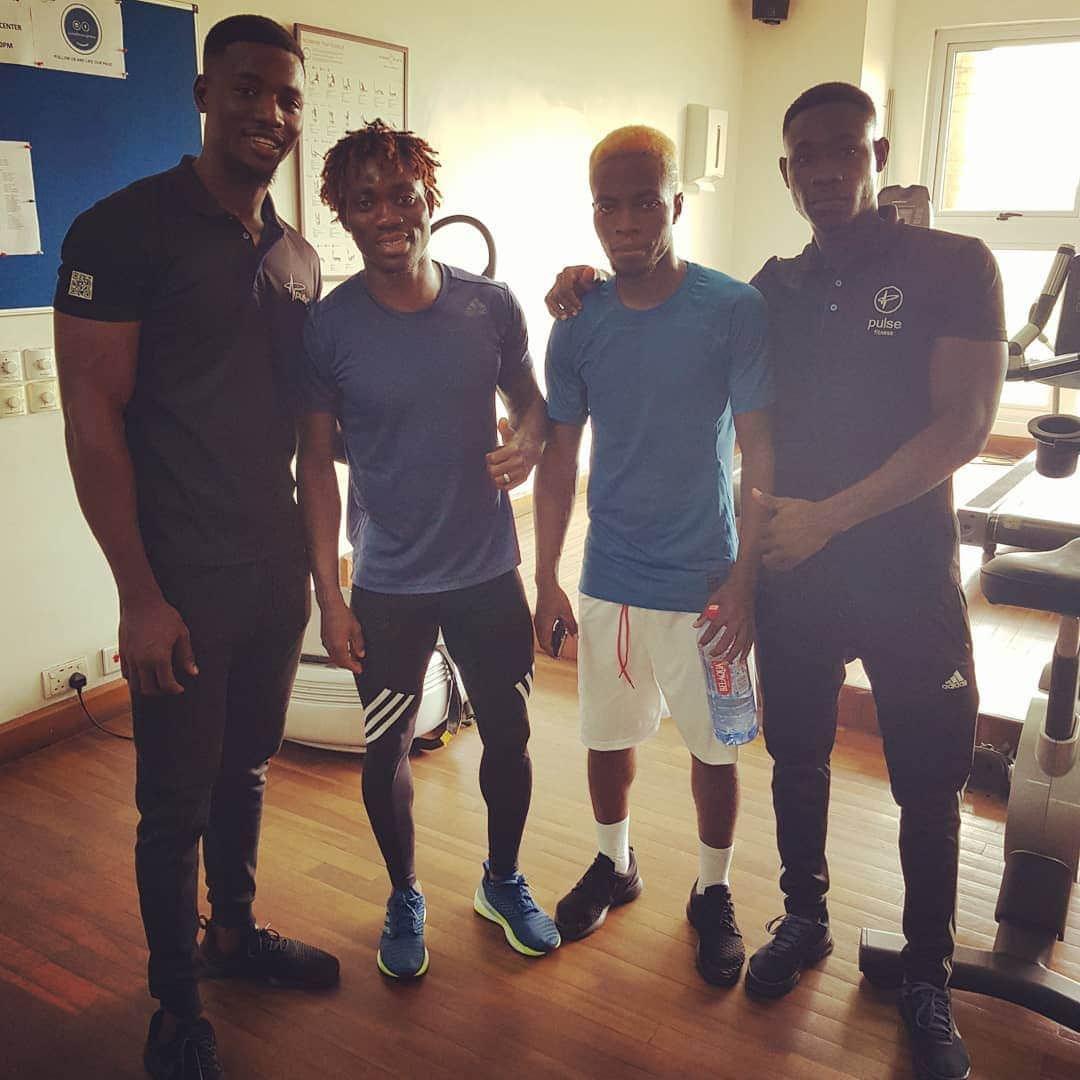 クリスティアン・アツのインスタグラム：「Preparation is everything ,everything is preparation #TeamGodIsTheReason #GodWin #Gym」
