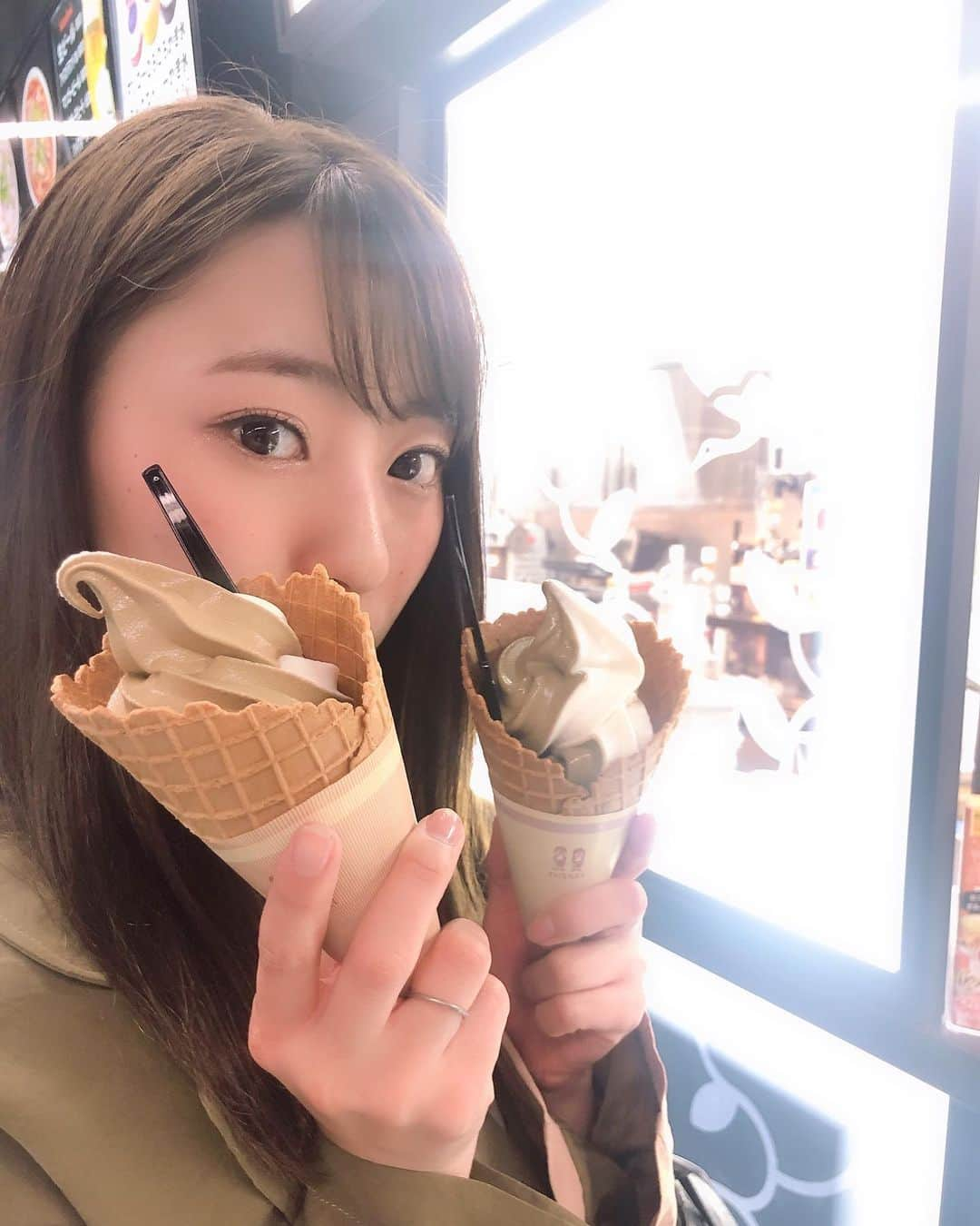 藤江れいなさんのインスタグラム写真 - (藤江れいなInstagram)「あーアイス食べたい。」5月23日 18時52分 - 01nyan0201