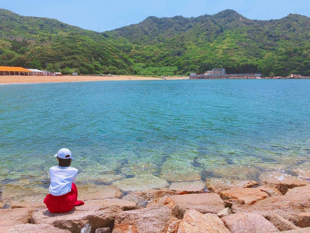 坂本 愛玲菜さんのインスタグラム写真 - (坂本 愛玲菜Instagram)「夏はもうすぐそこ〜☺️🌴 #福岡 #糸島 #海 #夏 #summer  #糸島大好きすぎて週一で行きたい」5月23日 19時07分 - erena_hkt48