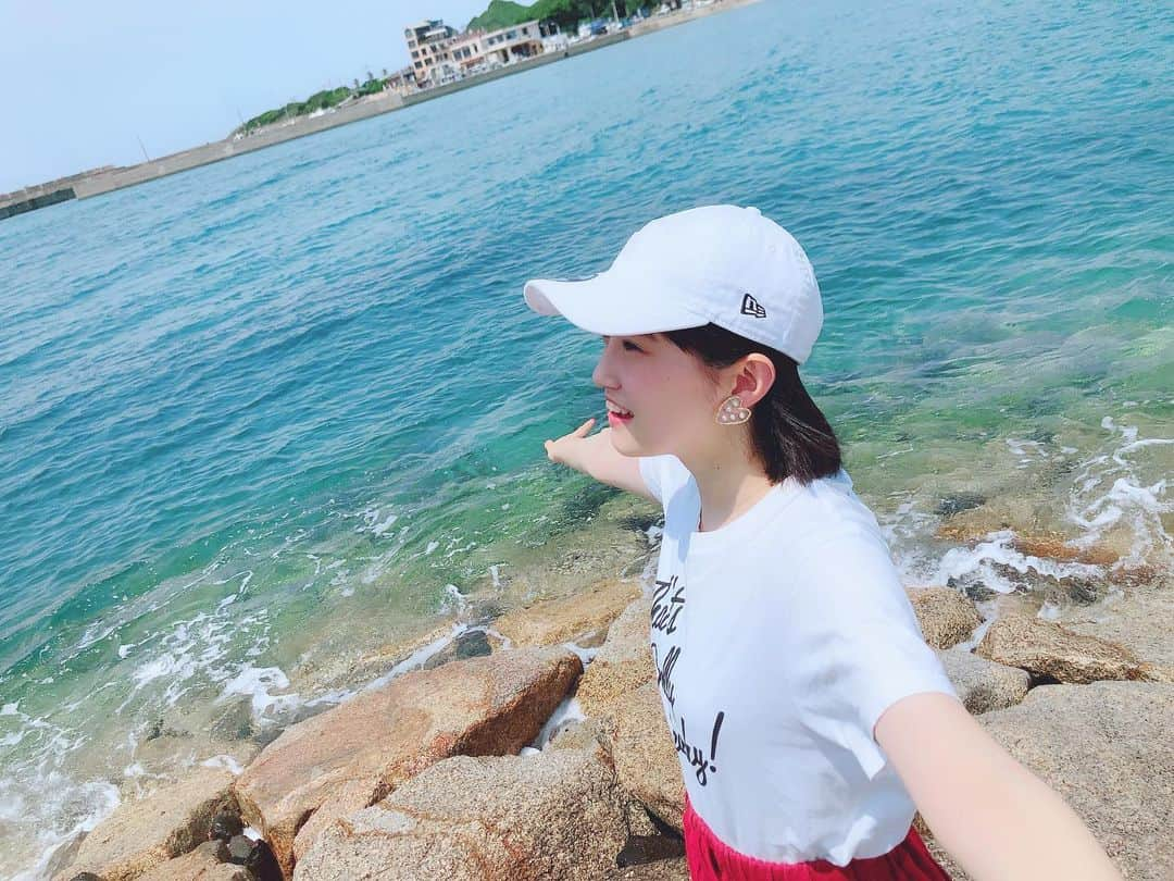 坂本 愛玲菜さんのインスタグラム写真 - (坂本 愛玲菜Instagram)「夏はもうすぐそこ〜☺️🌴 #福岡 #糸島 #海 #夏 #summer  #糸島大好きすぎて週一で行きたい」5月23日 19時07分 - erena_hkt48