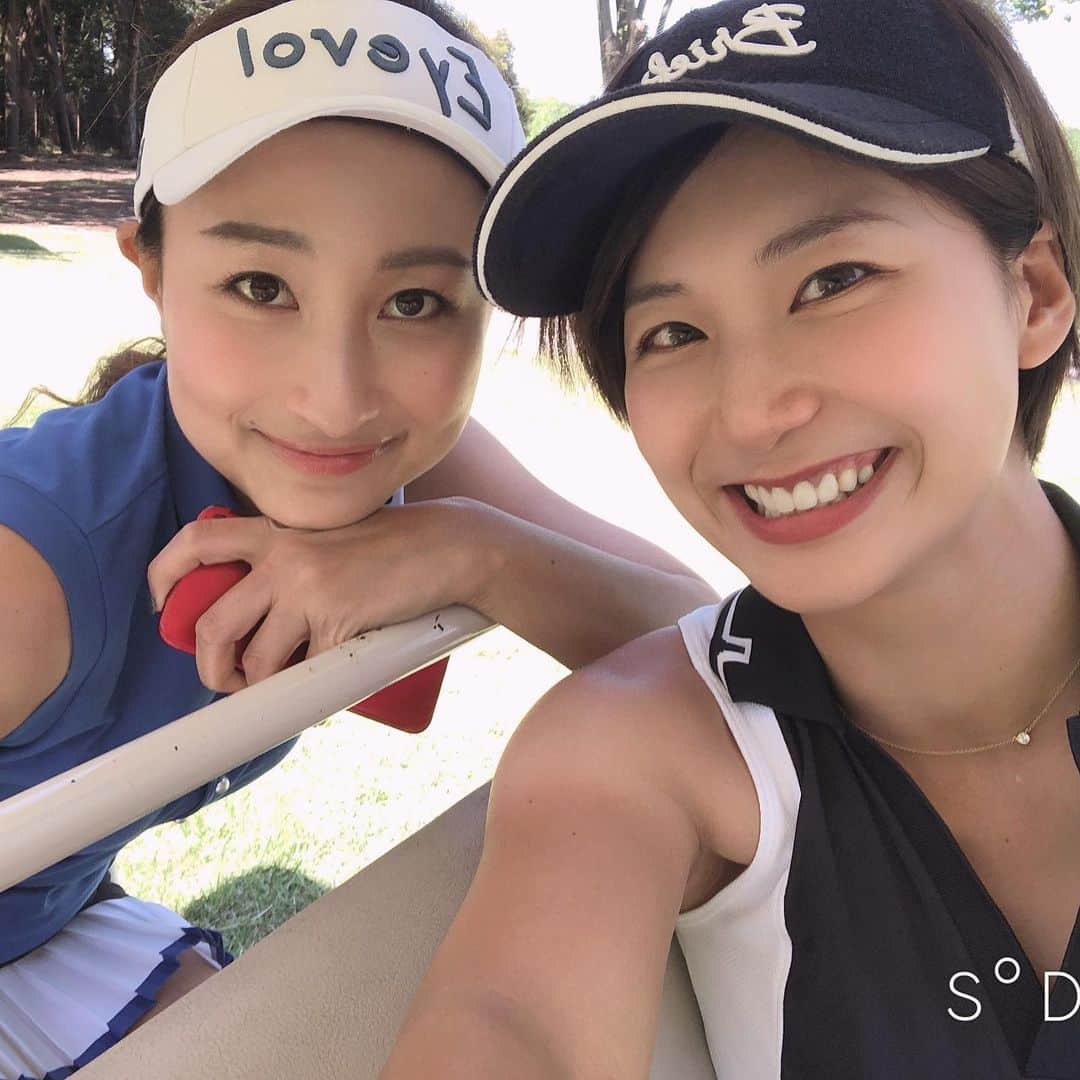 のインスタグラム：「楽しかった〜🥰 * ゆきのせんぱい🥺🤲 *  #ゴルフ#golf#チェケラーゴルフ」