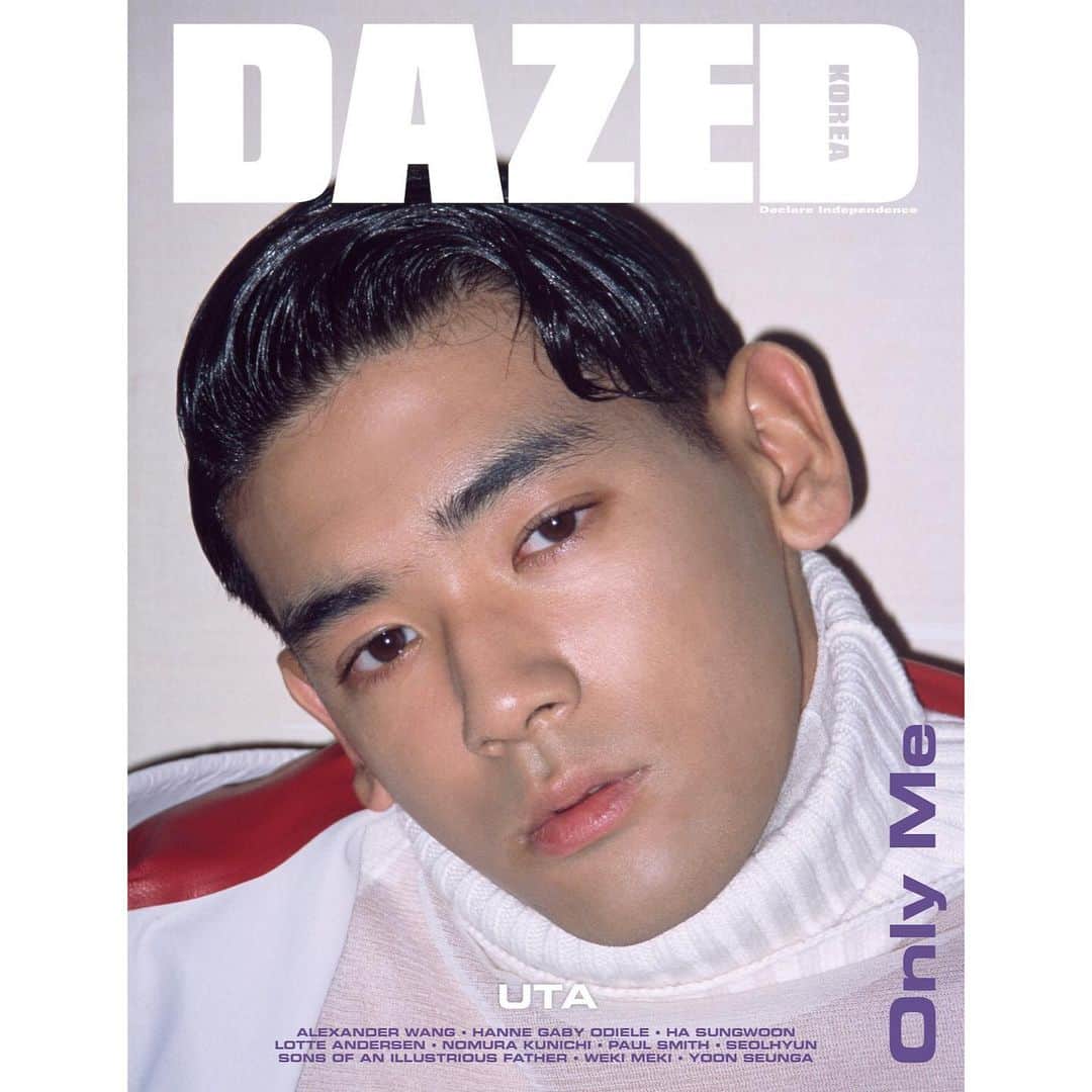 UTAさんのインスタグラム写真 - (UTAInstagram)「DAZED Korea 6月号 x First solo cover #chikashisuzuki #dazedandconfused #dazedkorea」5月23日 20時25分 - utauuu