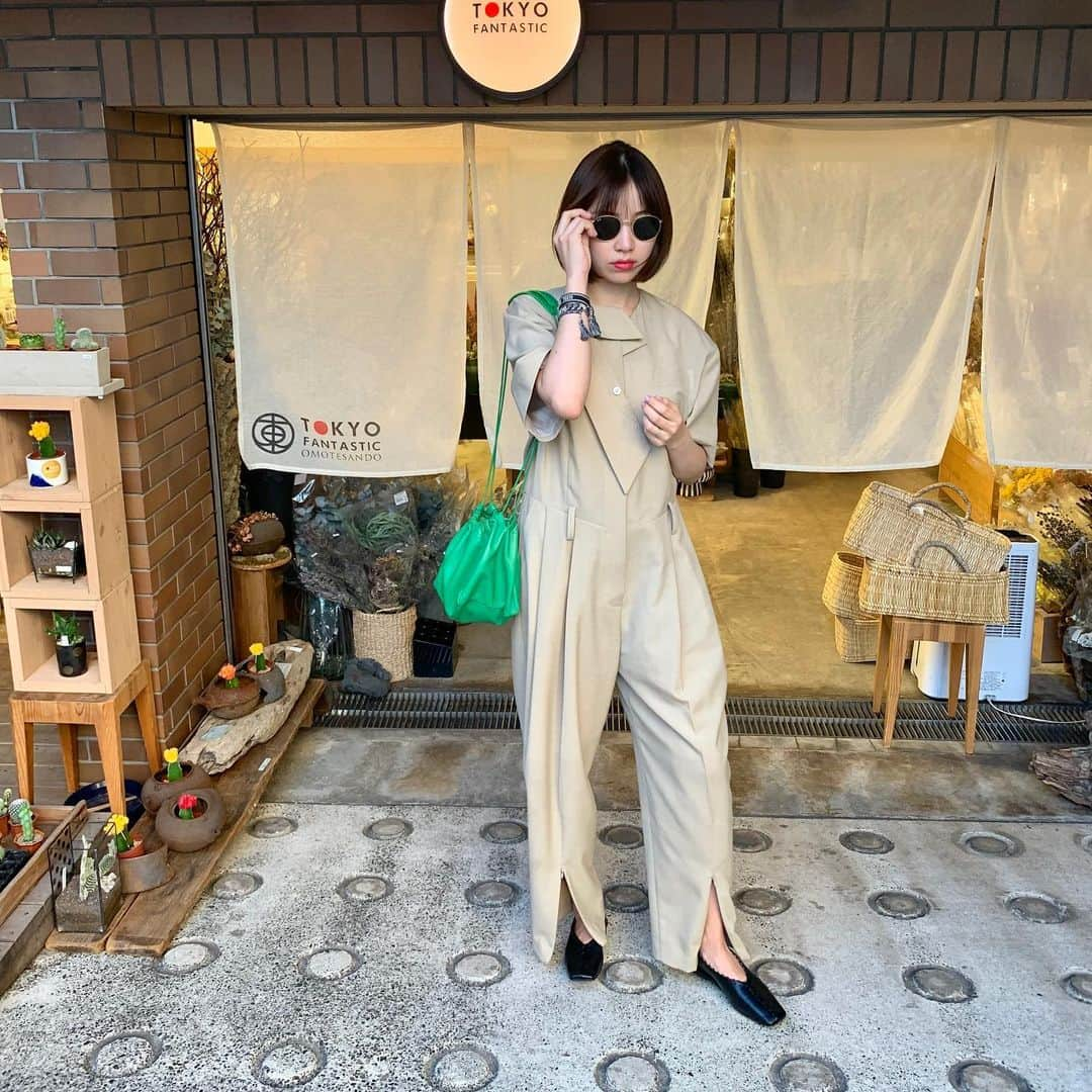 青山あみさんのインスタグラム写真 - (青山あみInstagram)「おーるいんわん💚﻿ @_irene__official_﻿ ﻿ #ママコーデ﻿ #女の子ママ #ootd #fashion #irene #jilsander  #あおあみスタイル」5月23日 21時01分 - aoam____i