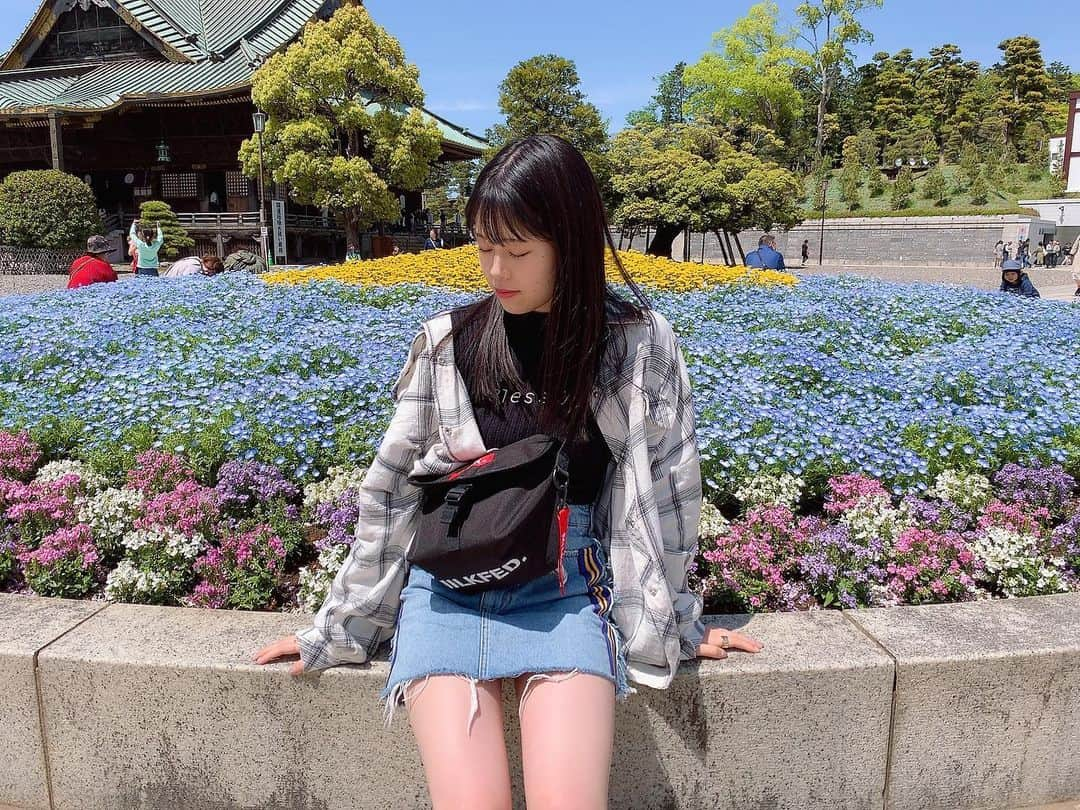 吉川七瀬さんのインスタグラム写真 - (吉川七瀬Instagram)「千葉県の成田山です！お花が綺麗だった〜🌻 #今日のコーデ ではないけど。笑 #千葉観光 #オシャレさんと繋がりたい  #インスタ映え  #千葉のインスタ映えスポット」5月23日 21時34分 - yoshikawa_nanase