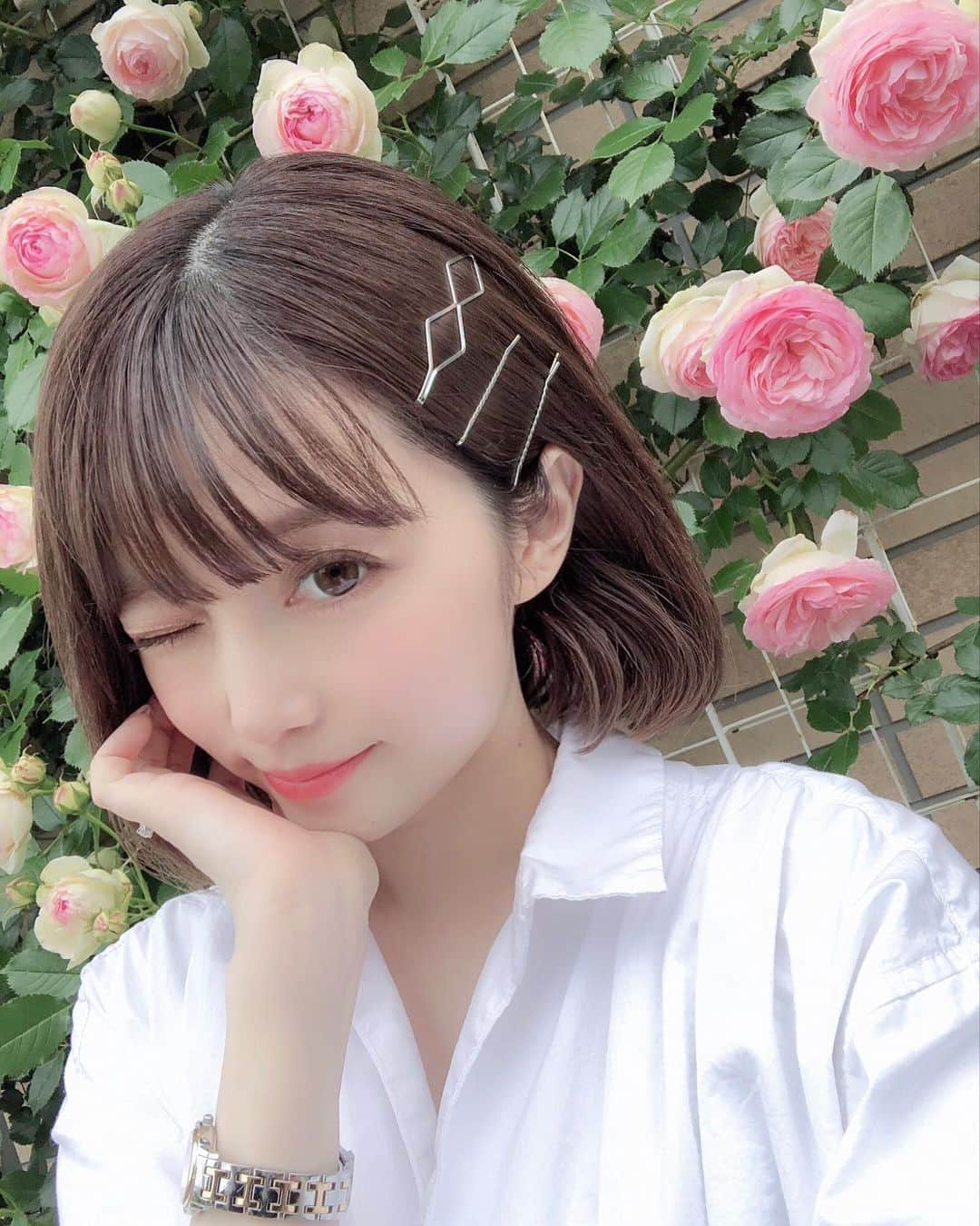 おりもあいさんのインスタグラム写真 - (おりもあいInstagram)「お庭に咲いてる薔薇🌹💓 薔薇の季節だね😍✨ ⠀」5月23日 21時51分 - ai_orimo