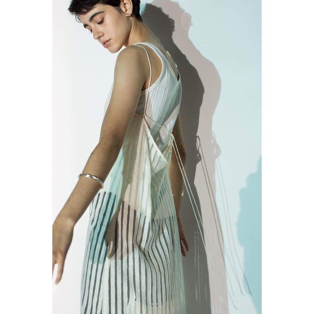 leinwande_officialさんのインスタグラム写真 - (leinwande_officialInstagram)「Stripe Sheer Dress (On sale)  #leinwände #leinwande」5月23日 21時52分 - leinwande_official